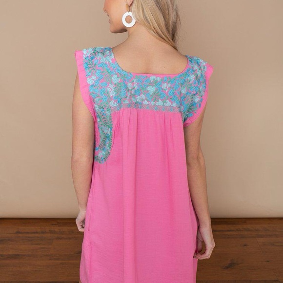 J Marie | embroidered floral dress - Picture 3 of 7